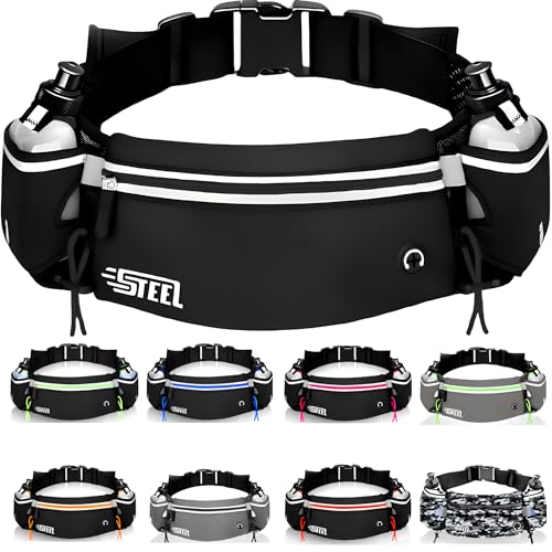 Laufgürtel, Hüfttasche, Sportgürtel mit weicher Flasche, wasserdicht,...