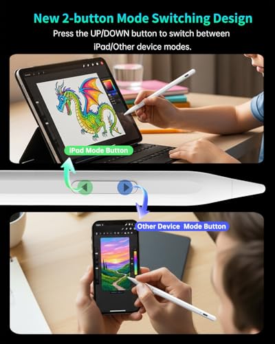 MEKO Stylus Pen for iPhone & Android & iPad, Dual-Mode Active Stylus - image 3