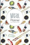  Meal Planner Notebook: Weekly meal planner. Food planner with Grocery Shopping List and Grocery Expense Tracker.
