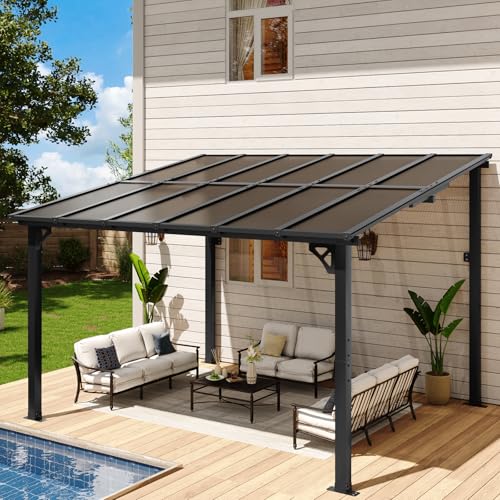 Aoxun 10' x 12' Gazebo for Patio, Gazebo Pergola with...
