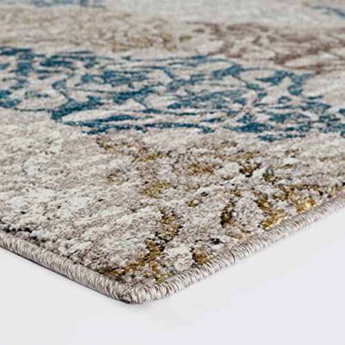 6046 Panal Beige 7'10X10'6 Area Rug Carpet Large New #TOP2