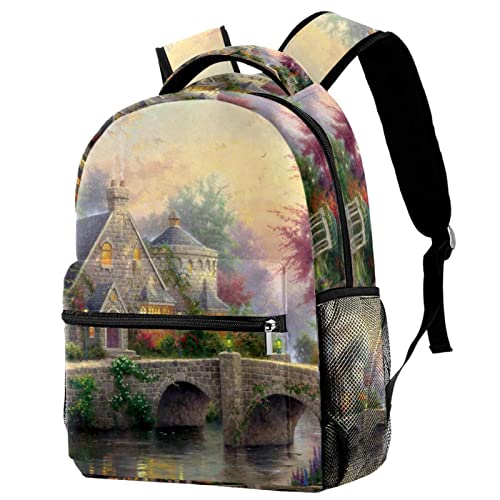 Sac à dos femme léger avec motif floral tournesols pour soulager votre dos