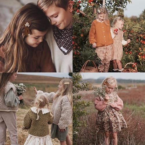 16-Pcs-Hair-Clips-for-Girls-with-Bows-Butterfly-Flower2-Fully-Lined-Alligator-Clips-and-BarrettesHandmade-Hair-Accessories-for-Baby-Toddler-Young-Kids-School-Age-Girls-Gifts 16 Pcs Hair Clips for Girls with Bows Butterfly Flower2 Fully Lined Alligator Clips and BarrettesHandmade Hair Accessories for Baby Toddler Young Kids School Age Girls Gifts