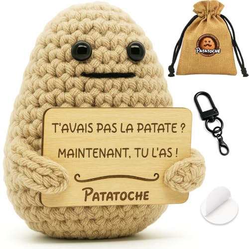 Patatoche® Positive Patate Connectée avec Message Rigolo -...