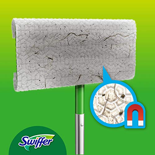 Swiffer Starter Kit XXL Scopa con 1 Manico e 8