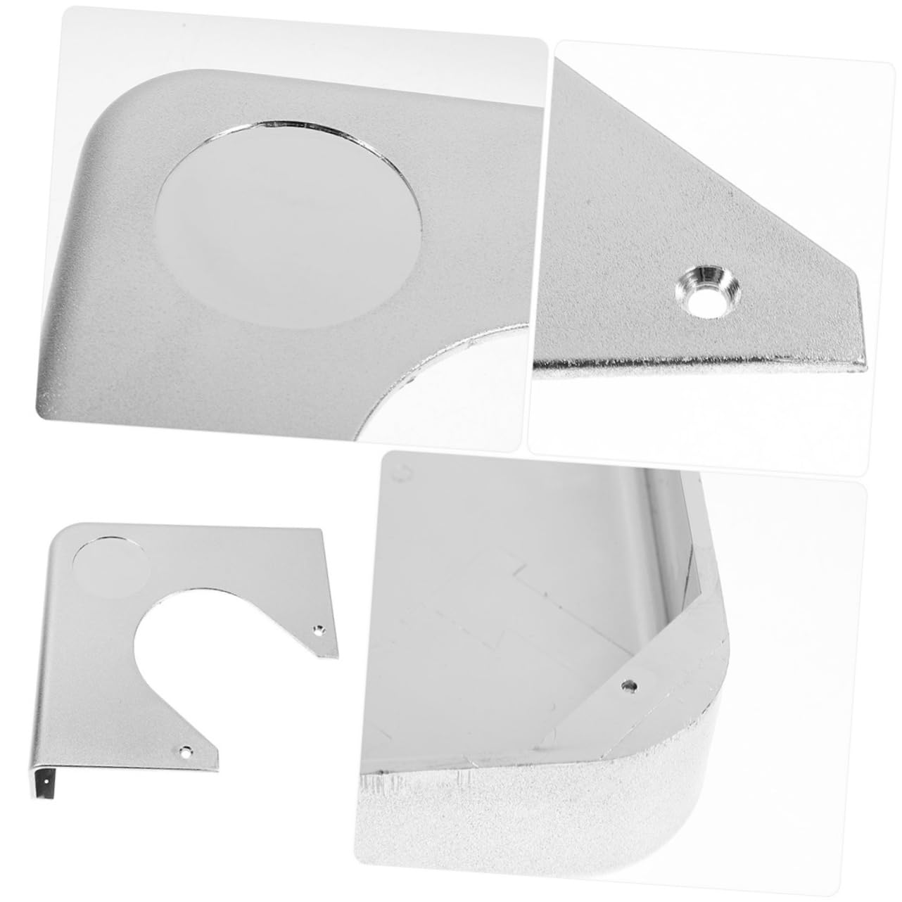 Kisangel 4pcs Billiard Table Corner Plate Replacement Metal Guard for Snooker Table Durable and Sleek Design for Enhanced Stability and Gaming Experience Finish