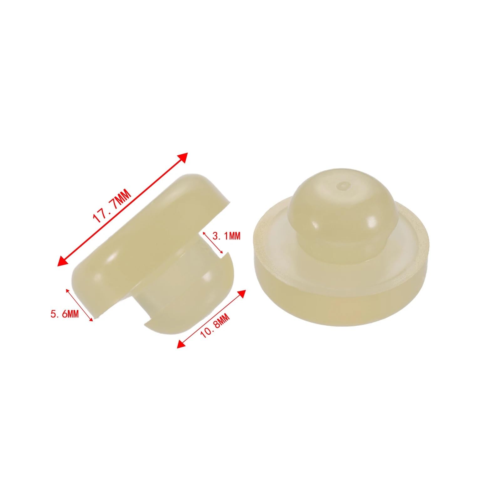 Brake & Clutch Pedal Rubber Stopper For Nissan – OEM 46584-S0100 Direct Fit (2-Pack)