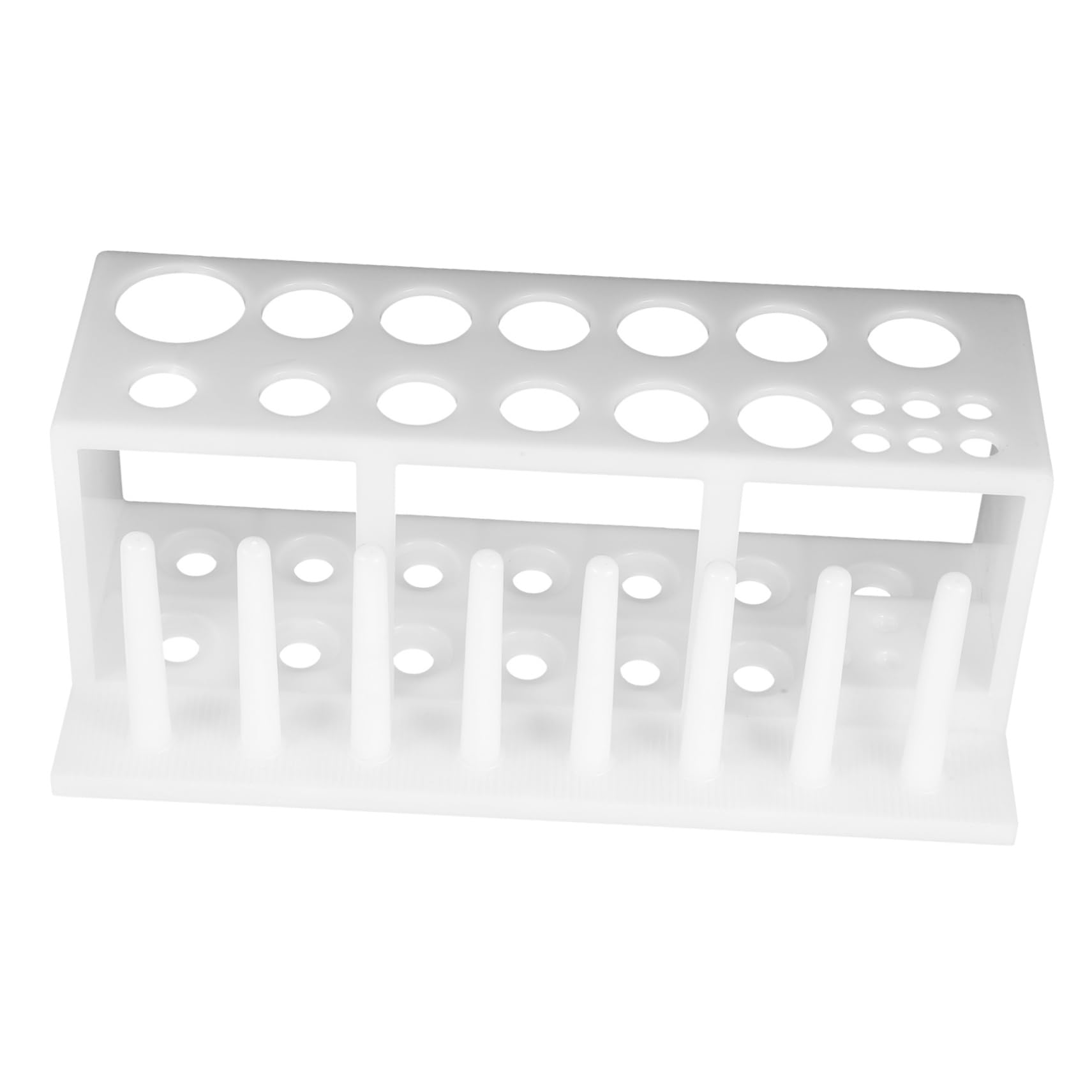 SOLUSTRE 5stücke Test Tube Rack Und Stifte Praktischer Für Labor-röhrchen Vielseitiger Ständer Für Testtuben Für Aufbewahrung Und Trocknung Im Labor