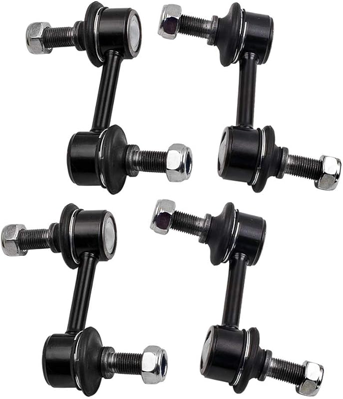 Bieletas da barra estabilizadora dianteiras e traseiras maXpeedingrods para Chevy Corvette e Cadillac XLR – Conjunto