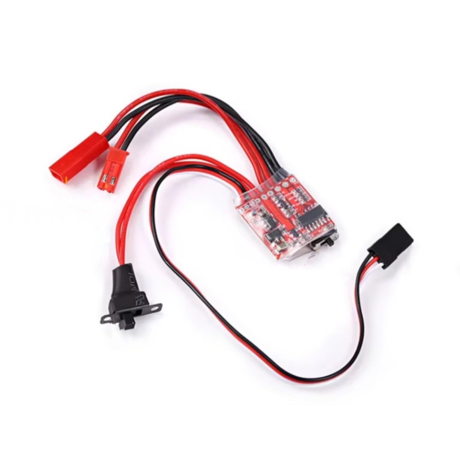 Per ESC Spazzolato Bidirezionale 10A 20A 30A Con Freno Nessun Modello RC Commutabile Accessorio Ricambio Modificato Camion Rimorchio Unidirezionale ESC