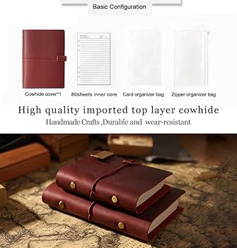 Amazon | KISSKI·H Olvido Leather A7 トラベラーズノートブック