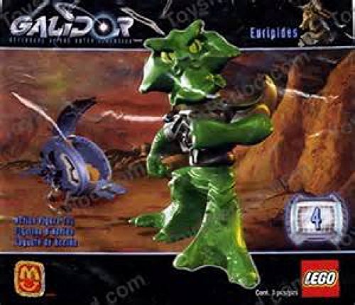 McDonalds Happy Meal Toy Lego Galidor #4 Euripides