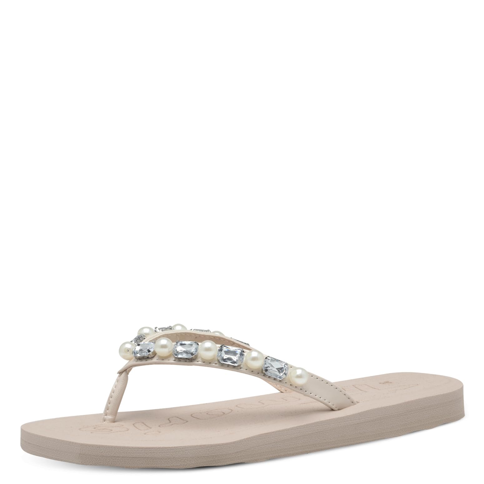 Tamaris Women 1-27121-44 Mule, Ivory Glam, 6.5 UK