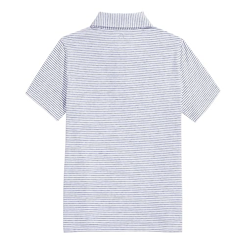 Image of Vineyard Vines Kids Bradley Stripe Sankaty Polo (Toddler /Little Kids /Big Kids)