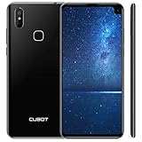 CUBOT Max 2 4G Dual Sim Smartphone ohne Vertrag, 6.8 Zoll HD Display (Corning® Gorilla® 5 Glas) mit 5000 mAh Akku, 4GB Ram+64GB interner Speicher, Android 9.0, Schwarz (Generalüberholt)
