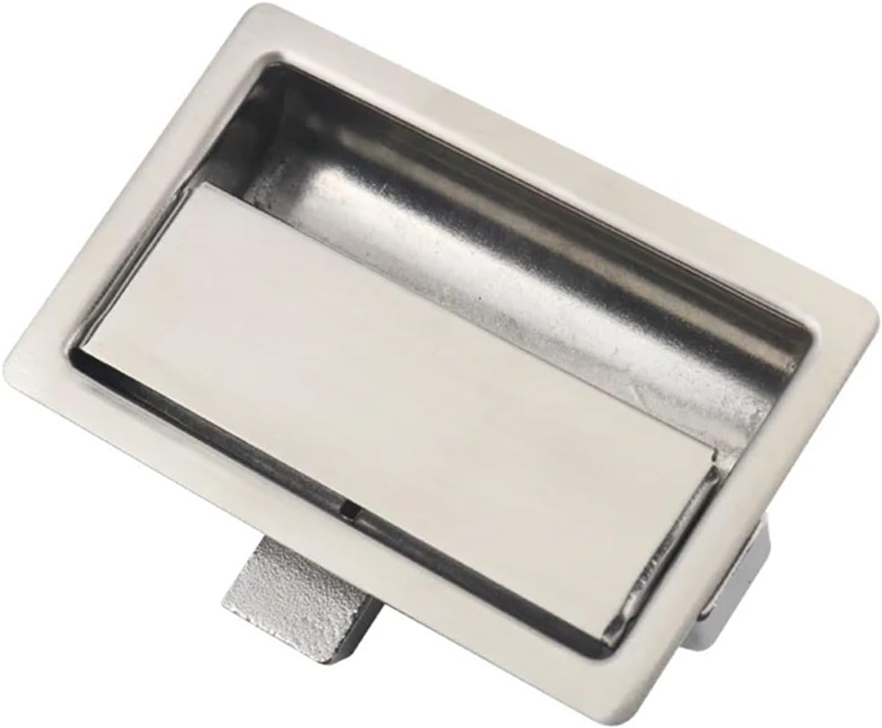 Flat Lock 304 Stainless Steel Industrial Automation Equipment Box Cabinet Door Toolbox 1Pcs