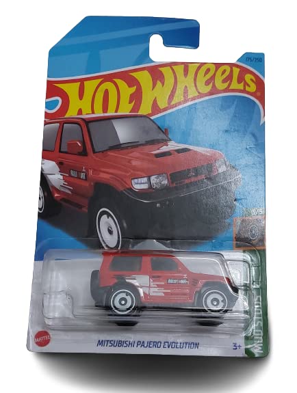 Hot Wheels Mitsubishi Pajero Evolution 3/5 MUD Studs 175/250