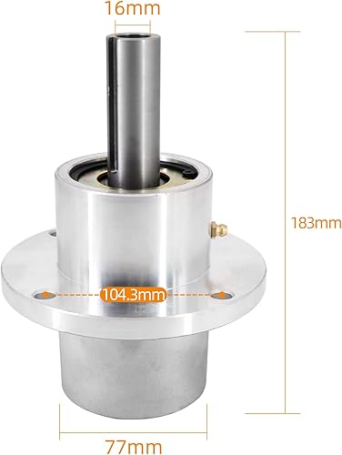 Miniatura 2 de Conjunto de husillo para Scag 46020 46400 Encore 71460007 Ferris 1530301 30301 5030301 5061033 Snapper Paquete de 3