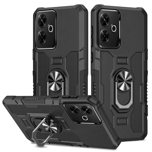 Demnkun Handyhülle für Xiaomi Redmi 13 4G Hülle, Militärschutz Stoßfest Robust Xiaomi Redmi 13 4G Schutzhülle, Outdoor H...