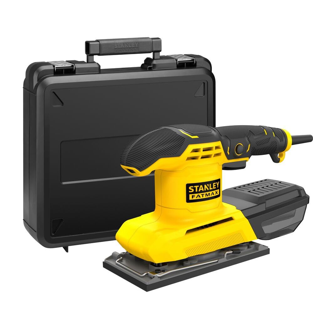 STANLEY FMEW214K-QS Levigatrice 1/3 DI FOGLIO potenza 280W – Velocità variabile