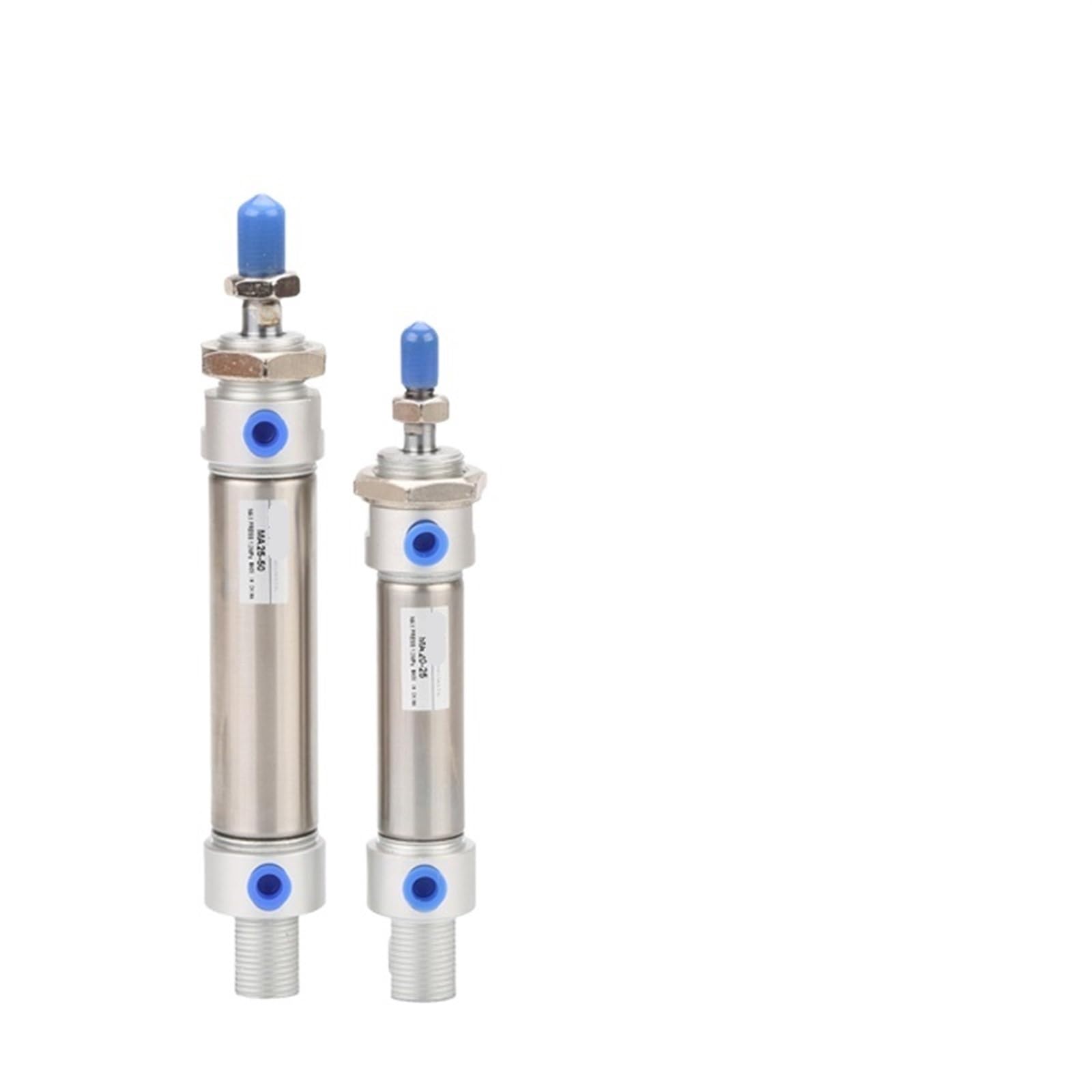 Vérin pneumatique inox MA16-275-S anti-blocage double action course 275mm