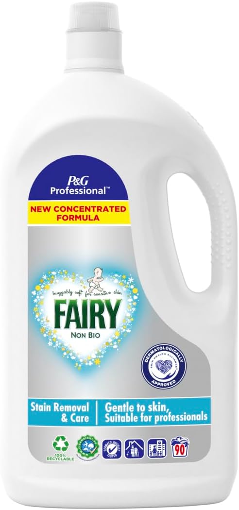 Non Bio Laundry Washing Liquid P & G Professional 5 Litre 100 Washes