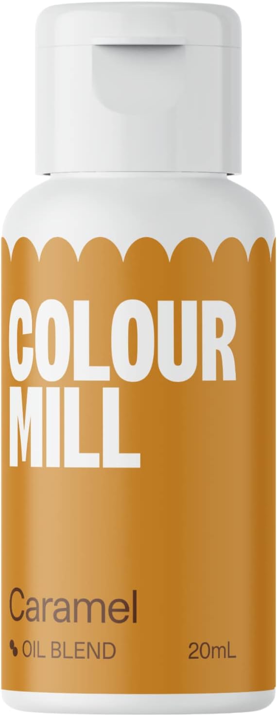 Oil-Based Food Coloring, 20 Milliliters (Caramel)