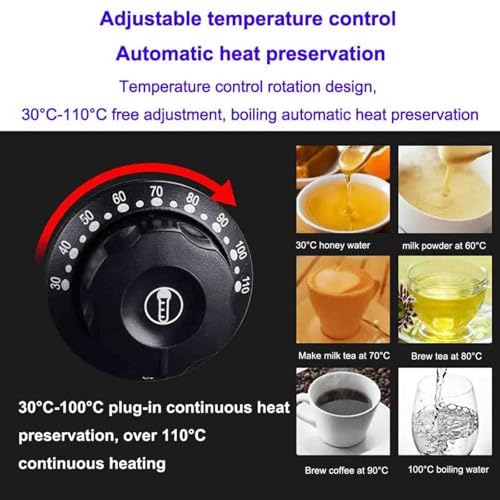 Urna comercial de acero inoxidable de 40 L con control de temperatura 3