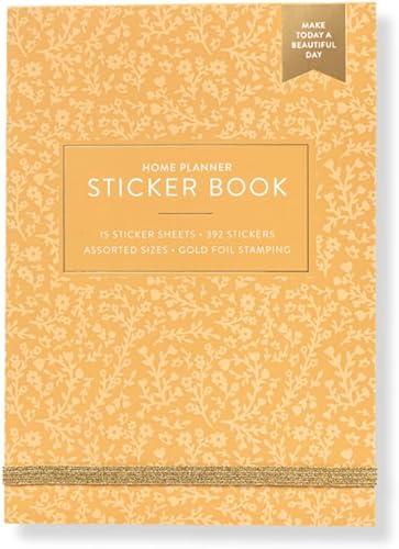 Libro de calcomanías para planificador del hogar 3rd Ed  Paquete de 15  766 calcomanías en total  Tamaños surtidos  Hojas de calcomanías de 5 x 7