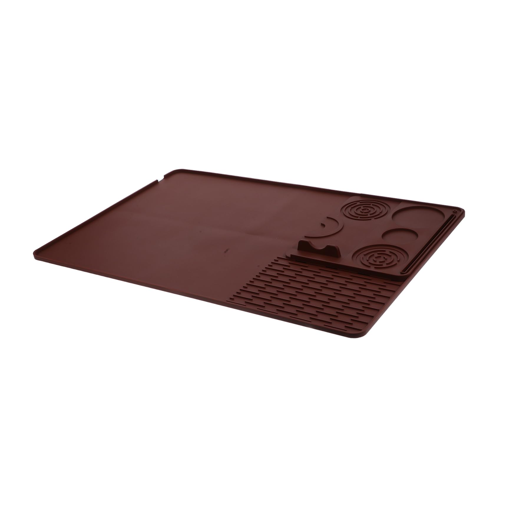 Alfombrilla antideslizante para máquina de café de 22,8x15,7 pulgadas Hemobllo