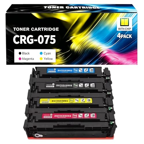 Toner CRG-075 haute fidélité pour impression laser couleur Canon MF665Cdw