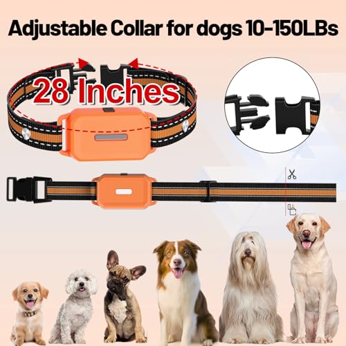 Shock Collar with Remote Control for Dogs, 4400FT, IP67 Waterproof Collar with Beep, Vibration, Safe Shock, Flashlight, Shock Collar for Dogs E-Collars for for Small Medium Large Dogs (5-150Lbs) by Orcleab - Used condition - Image 6
