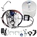 Home Master TMHP HydroPerfection Reverse Osmosis System, 9-stages, Patented 2-pass Alkaline Remineralization, Fast 4.5 Sec Fill Rate, 1:1 Waste Ratio, UV Sterilizer 99.9% EPA 97952AZ1, Iron Prefilter