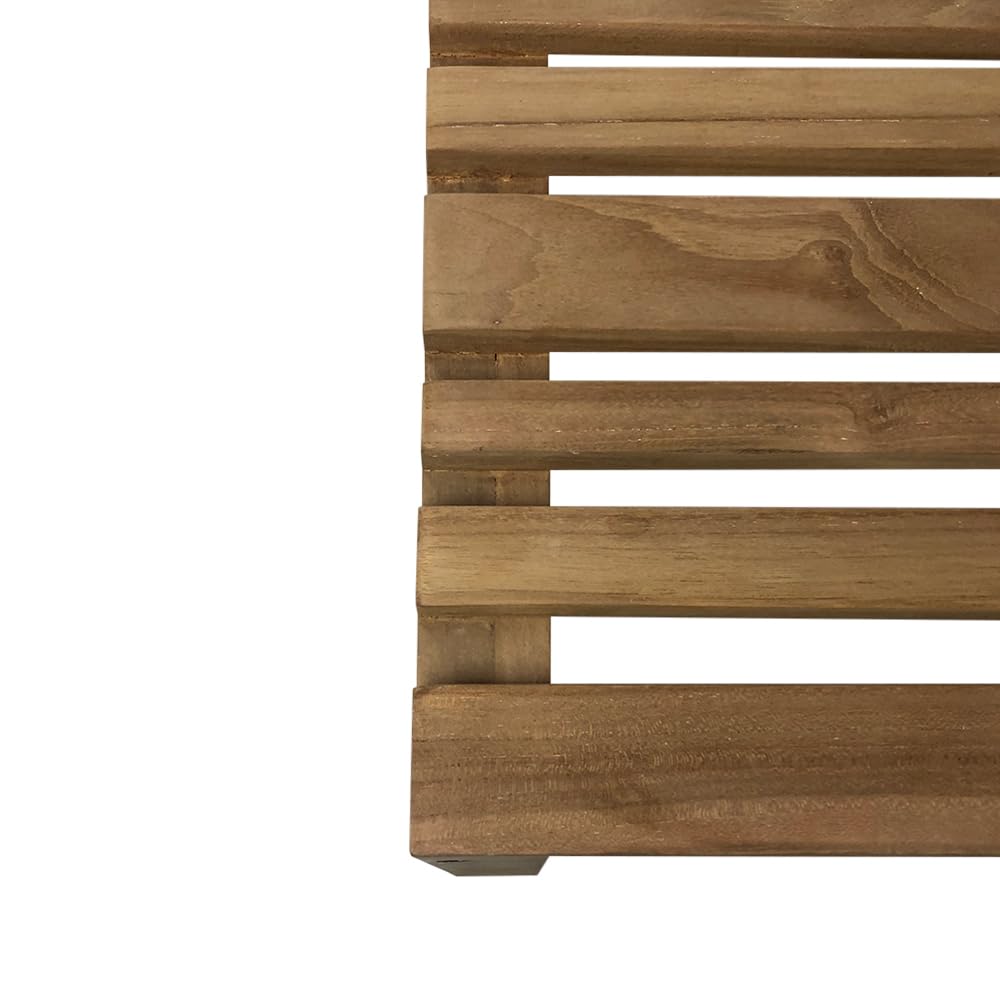 Lettino Prendisole con Schienale Regolabile in Legno Teak Elafonisi (Elafonisi)