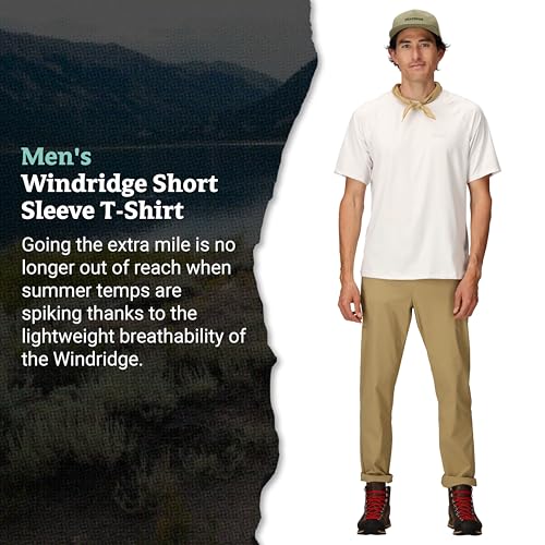 Image of MARMOT Men's Windridge Moisture-Wicking, Eco-Friendly, Breathable, UPF Short Sleeve Shirt