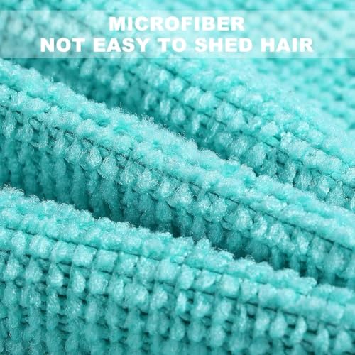 Image of Reusable Magic Cleaning Cloth, Washable Multi-Use Cleaning Wipes for Kitchen, Household,Car & Office,Microfiber Kitchen Paper Towel,Fast-Drying Wipes for Streak-Free Shine Pack of 20 (Set of 1)