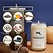 Homesick Scented Candles for Home (Massachusetts) - 13.75 oz Long-Lasting Soy Wax Jar Candle for Women & Men for All Occasions, 60-80 Hours Burn Time - Notes of Coffee & Apple Cider