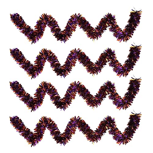 Unomor 4pcs Hanging Strip Decor Festival Adornment Party Supply for Bars Restaurants and Events