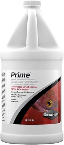 Miniatura 2 de Seachem Prime Acondicionador de agua fresca y salada, removedor químico y desintoxicante de 1 galón y manejo de desechos naturales prístinos,