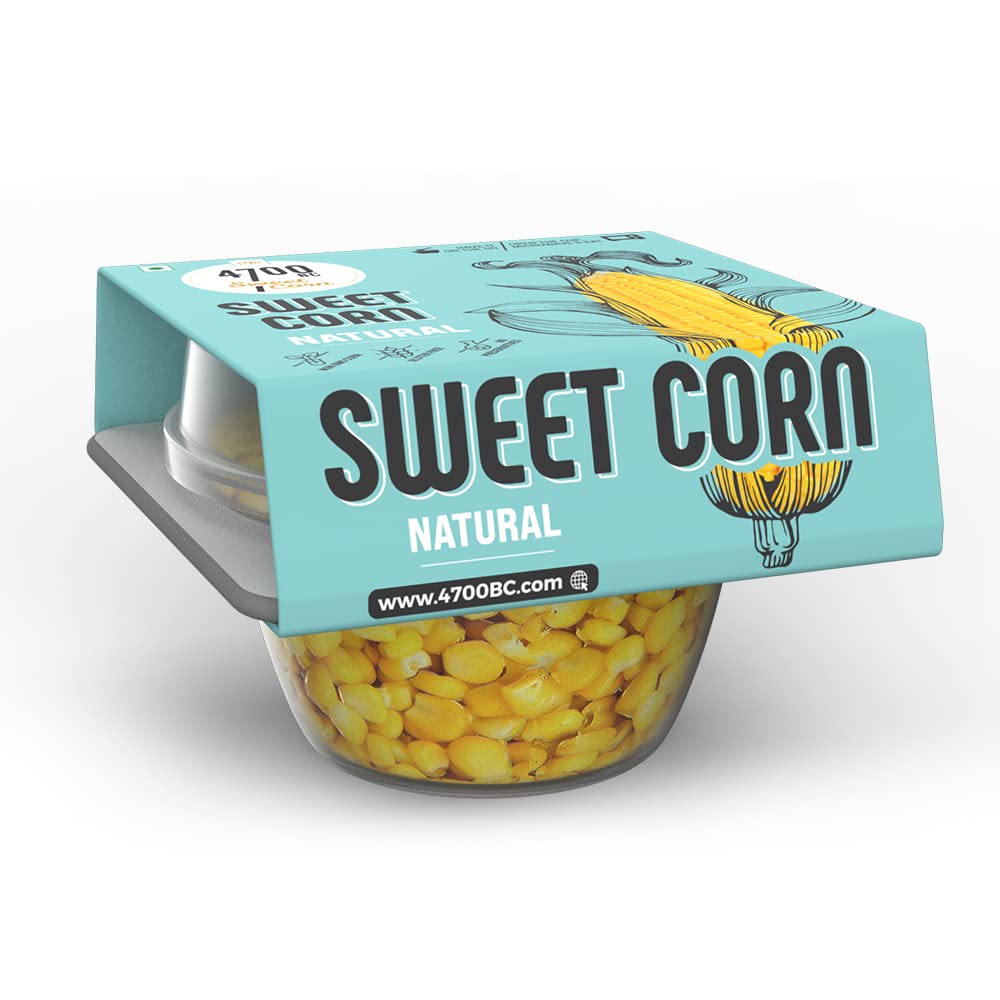 4700BC Sweet Corn, Natural, Ready to Eat, 80g (Pack of 4), Blue (B09RWKKFTR) Amazon Price History, Amazon Price Tracker