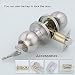Qrity Acero Inoxidable Tirador de puerta Tirador de puerta Lock Lockset para...