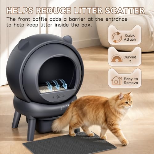 Image of Litter Box Panel, Removable Baffle- Litter Box Accessory