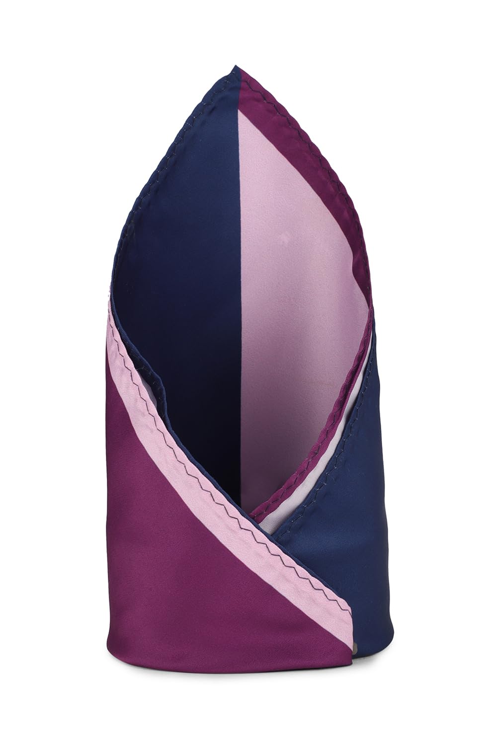 louis philippe Men's Polyester Multi Print Formal Pocket Square, Free Size-picture-18