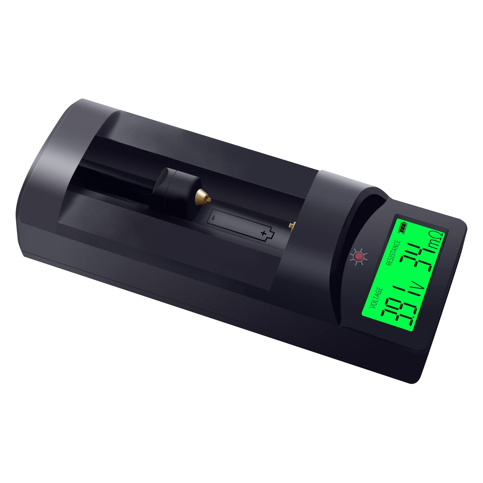 Accurate Portable Battery Internal Resistance Voltage Tester with LCD Display,Suitable for 9V 3.7V L