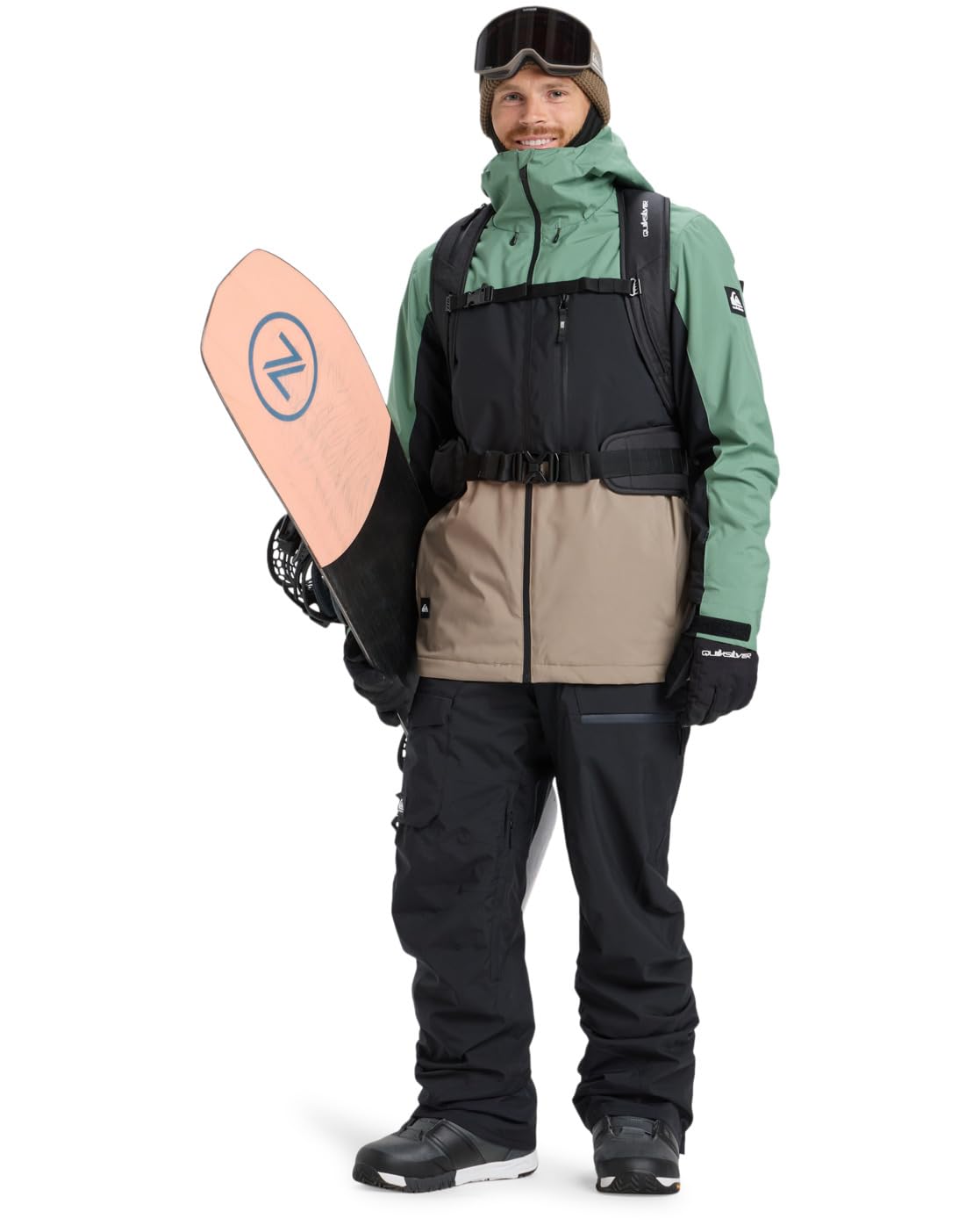 Quiksilver Sycamore Block 20k Jacket Veste Homme (lot de 1)