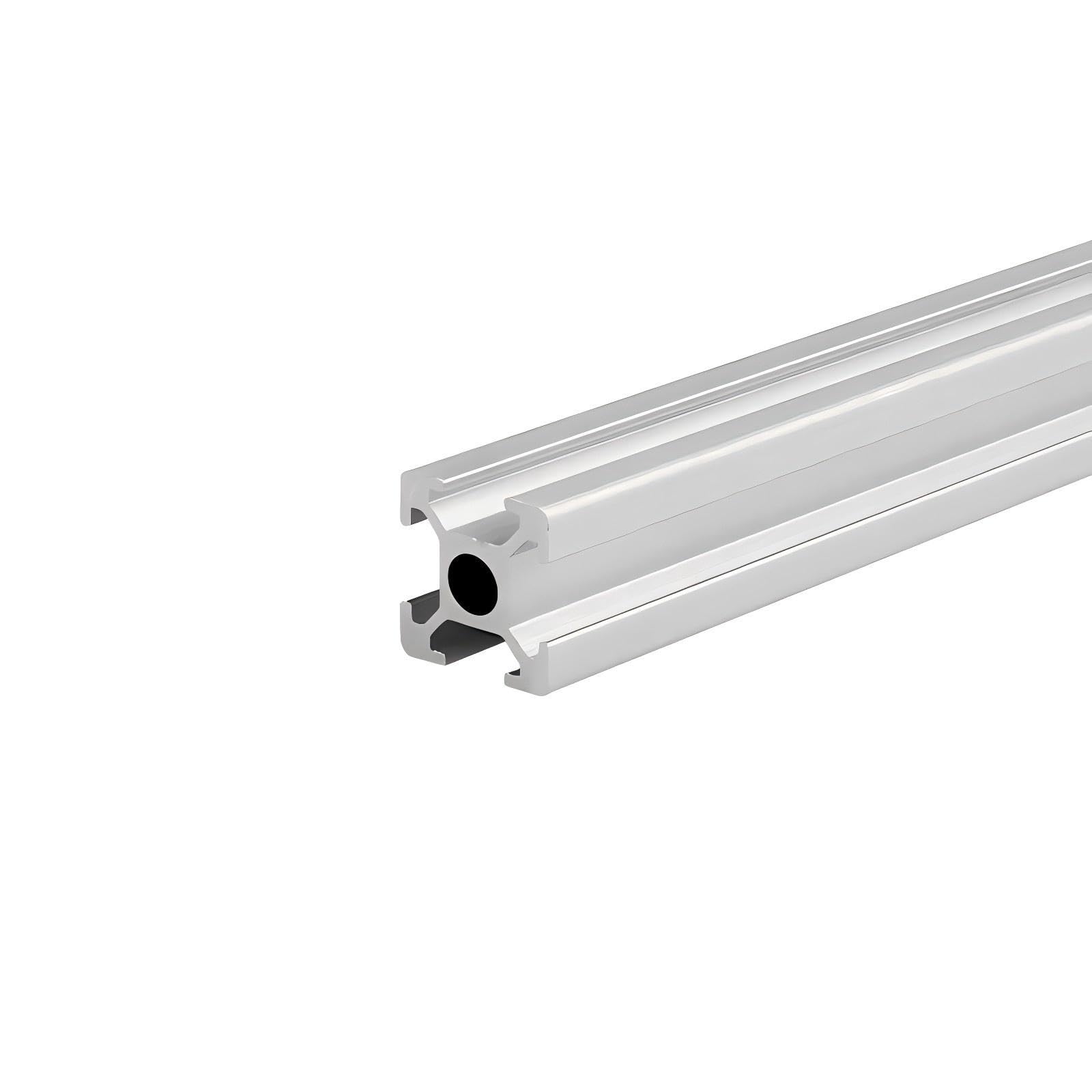 GTPBAO 2 pezzi 1515 Profilo in alluminio 250 mm 13,78" Lungo Standard europeo 15x15 mm Telaio di estrusione lineare anodizzato for linea di assemblaggio Binario estruso