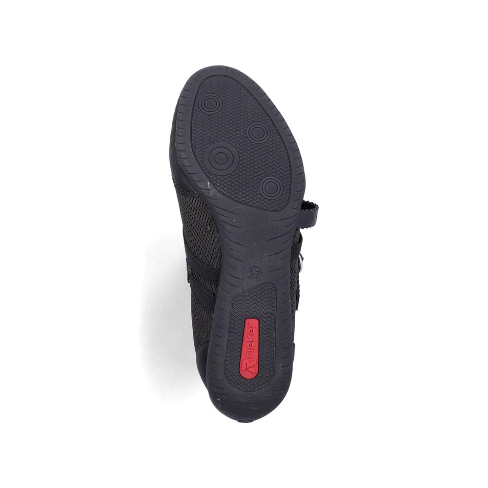 Rieker Damen Klassische Ballerinas 41250, Frauen Flats, lose Einlage