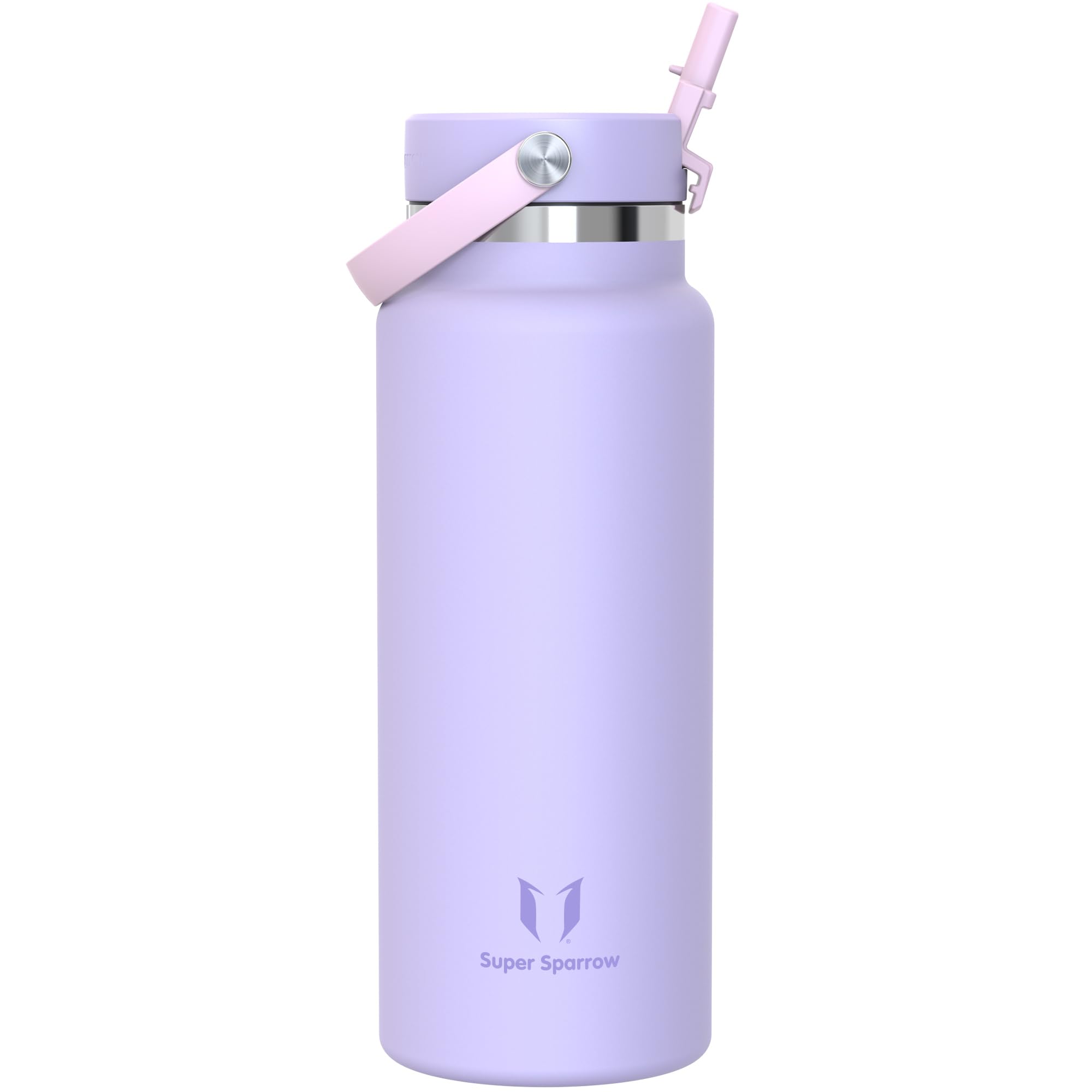 Sparrow SwivelSip Botella Termica - Botella Agua Acero Inoxidable Boca Ancha con Pajita - 750ml - Sin BPA y Antifugas - para Deporte, Gimnasio, Oficina, Yoga, Ciclismo — view 67