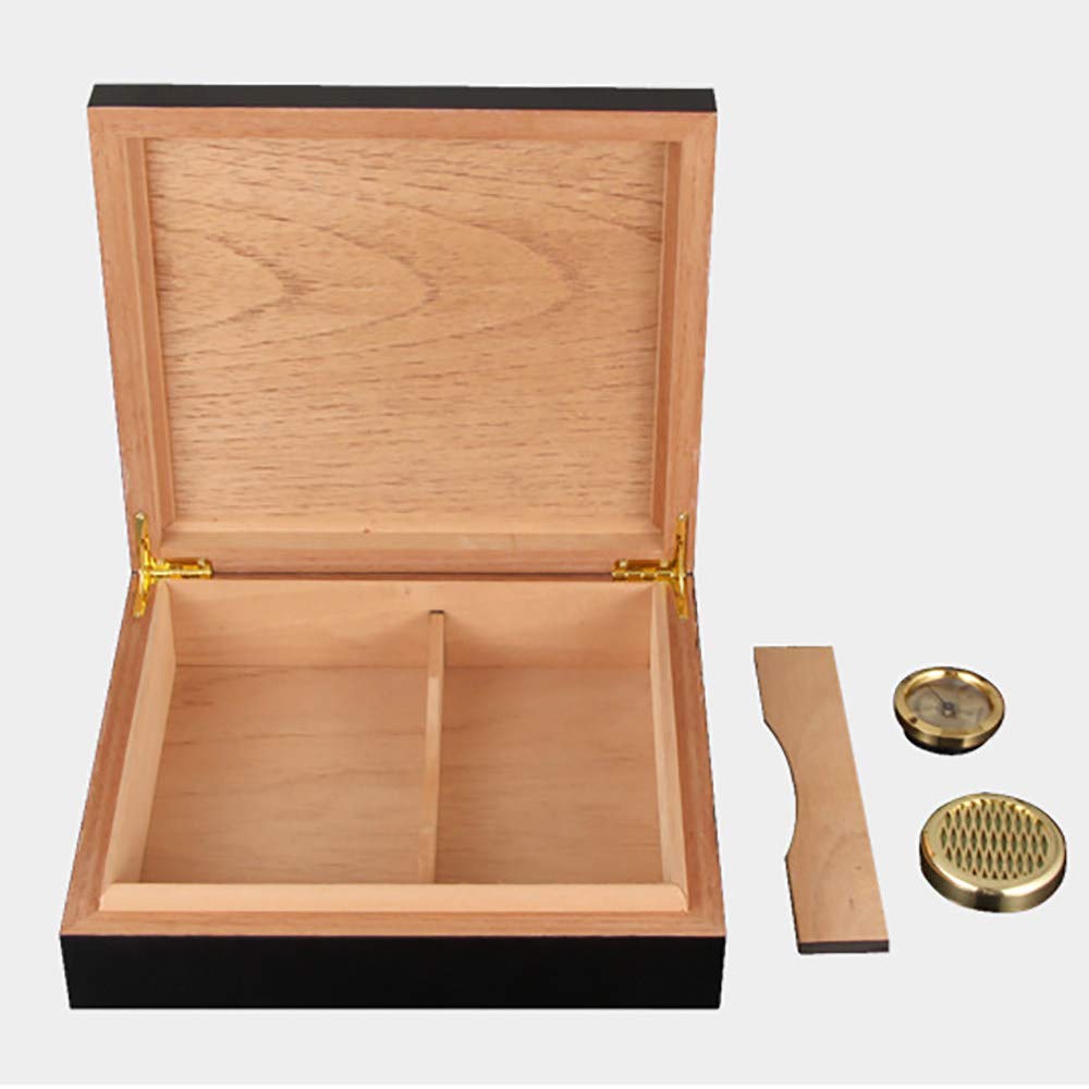 Zigarren Humidor Blau Mit Kubanischer Flagge Für 100 Zigarren