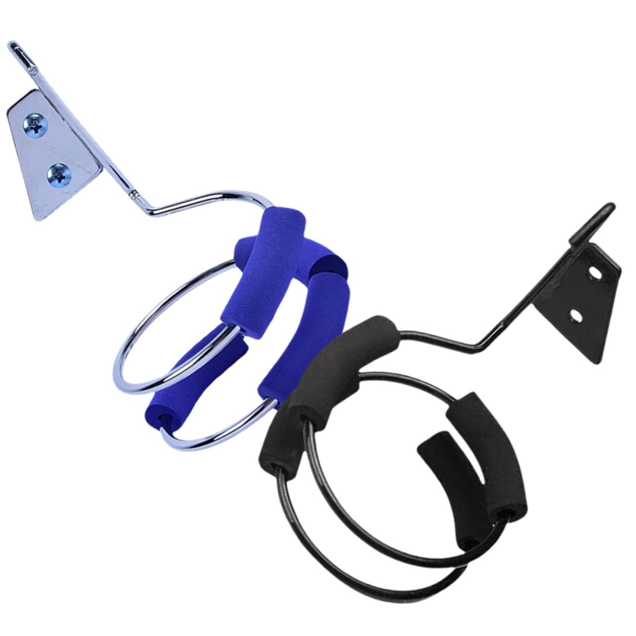 FRCOLOR 3 Set Di Supporto Per Asciugacapelli Da Parete Appendiabiti Per Asciugacapelli Organizer Per Strumenti Per Lo Styling Dei 2 Pezzi * 3